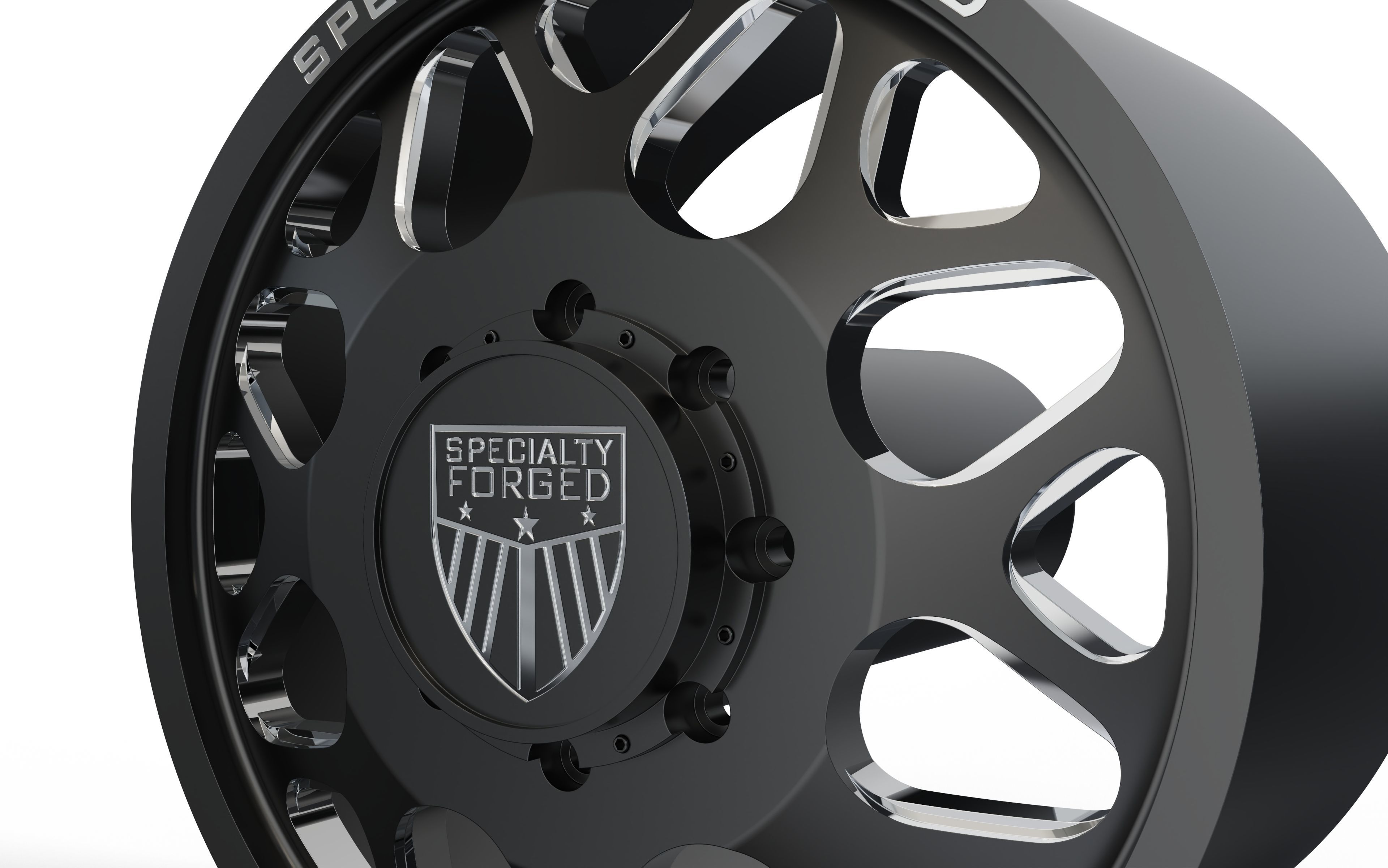 FRONT SPECIALITY FORGED D009 WHEEL 3D MODEL 3D model_7