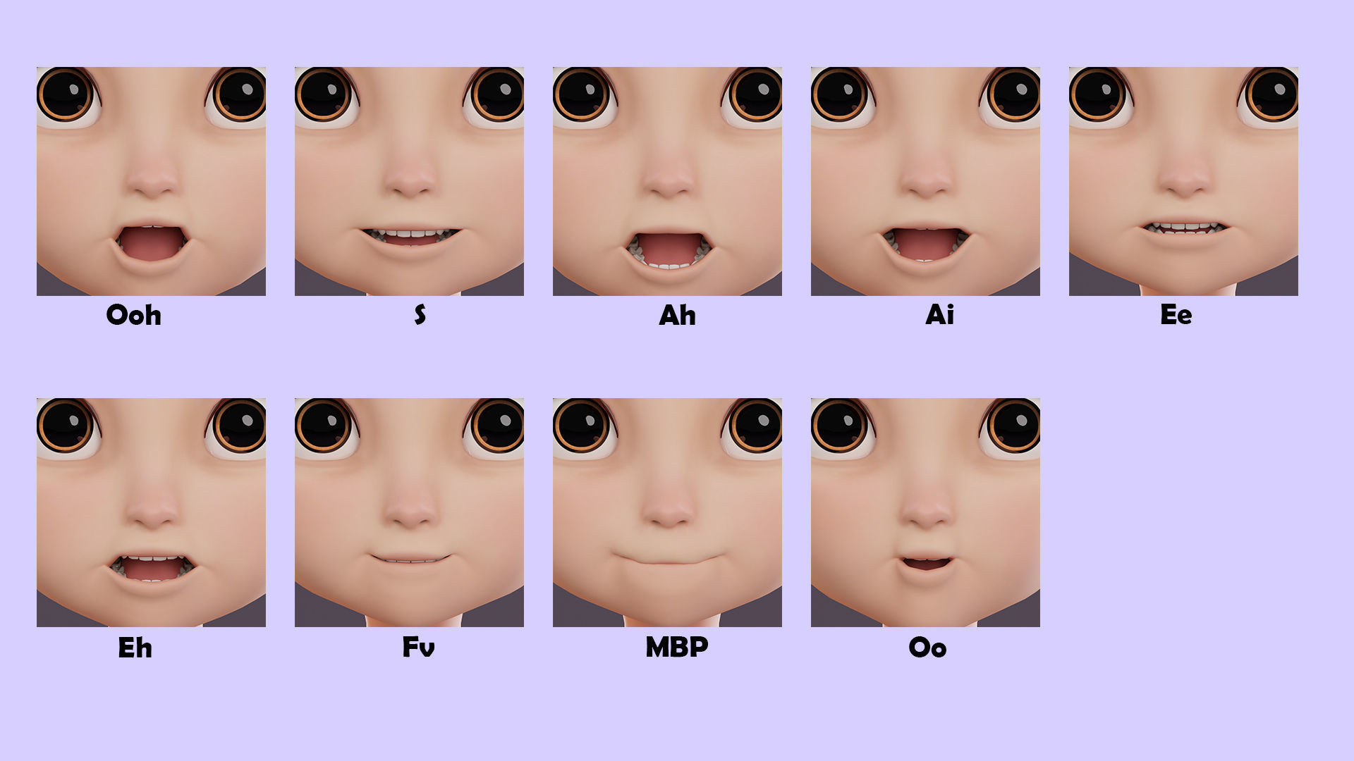 Pixar-Style Kid Boy Character Rigged Low-poly 3D model_5