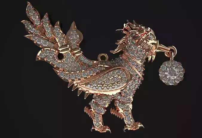 Kinnaree Pendent Jewelry Code-JST015