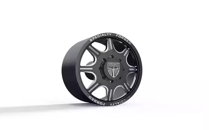 FRONT SPECIALITY FORGED D10 WHEEL 3D MODEL