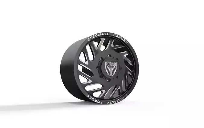 FRONT SPECIALITY FORGED D015 WHEEL 3D MODEL