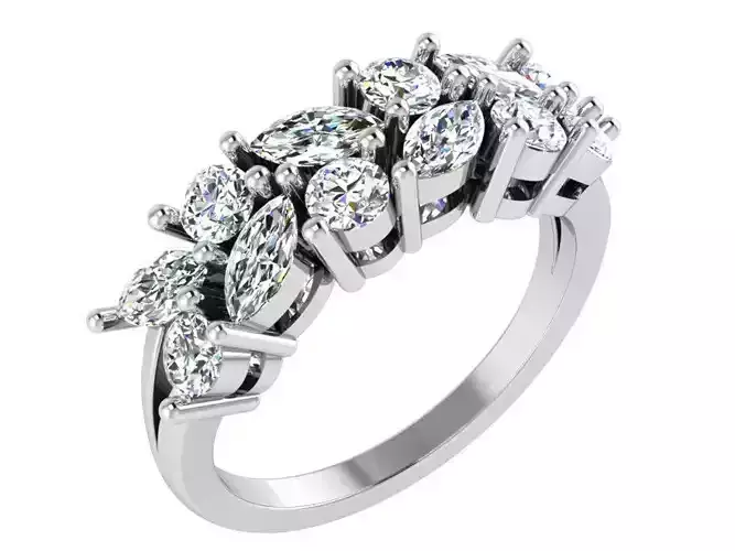 Basket Setting Diamond Ring 3309