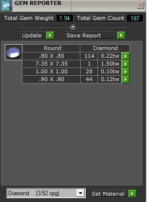 Round Diamond Peg Setting Ring 3310 3D print model_8