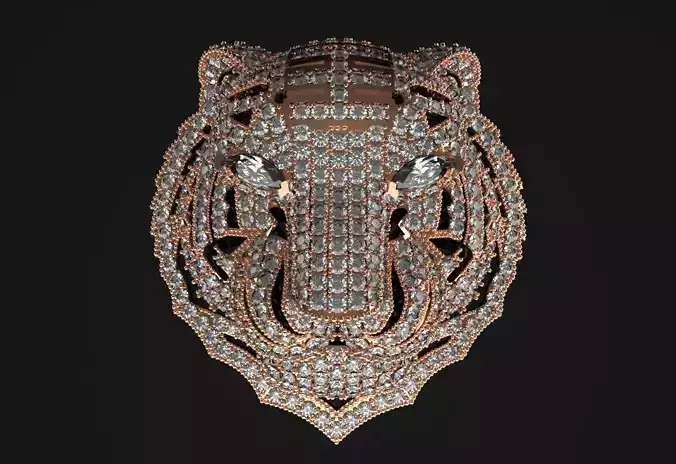 Tiger Pendent Jewelry Code-JST012