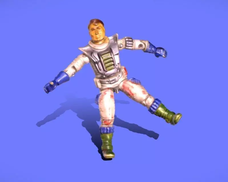 1987 GI JOE MAVERICK - JET PILOT - 3D SCAN - 3D print model