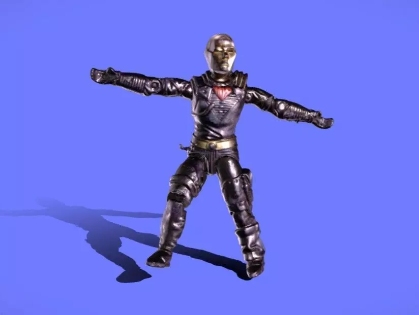 1988 GI JOE DESTRO V2 - 3D SCAN - 3D print model