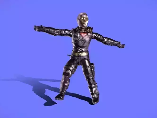 1988 GI JOE DESTRO V2 - 3D SCAN - 3D print model