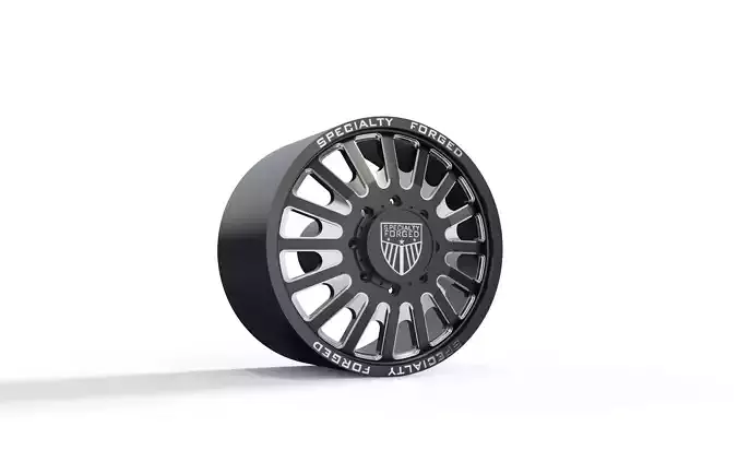 FRONT SPECIALITY FORGED D019 WHEEL 3D MODEL