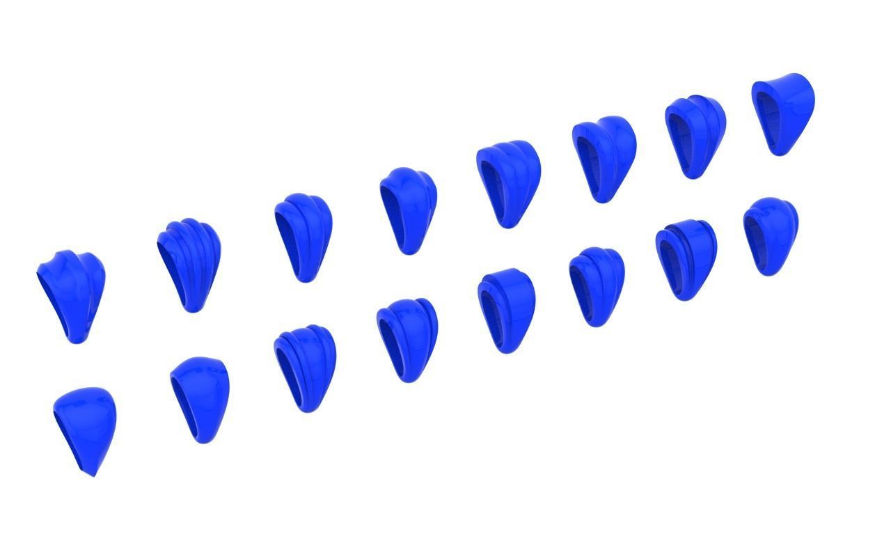 pendants bails 0503 3D print model_6