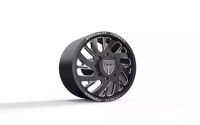FRONT SPECIALITY FORGED D022 WHEEL 3D MODEL