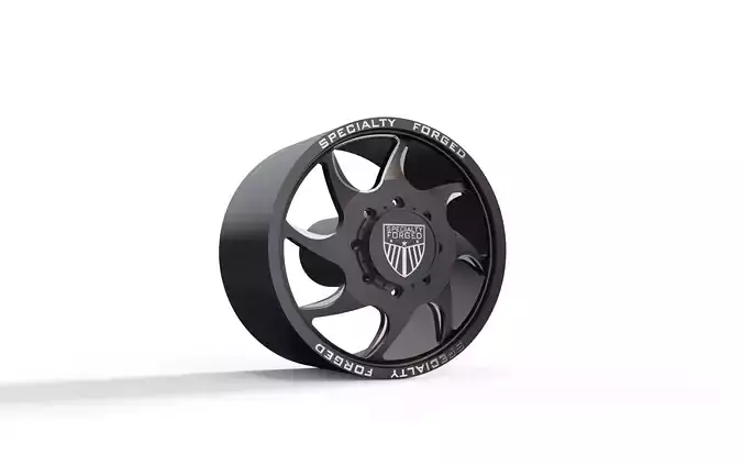 FRONT SPECIALITY FORGED D026 WHEEL 3D MODEL