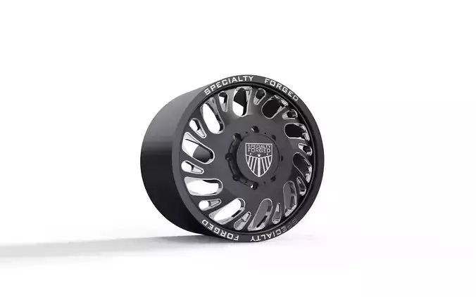 FRONT SPECIALITY FORGED D034 WHEEL 3D MODEL