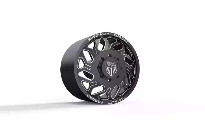 FRONT SPECIALITY FORGED D035 WHEEL 3D MODEL