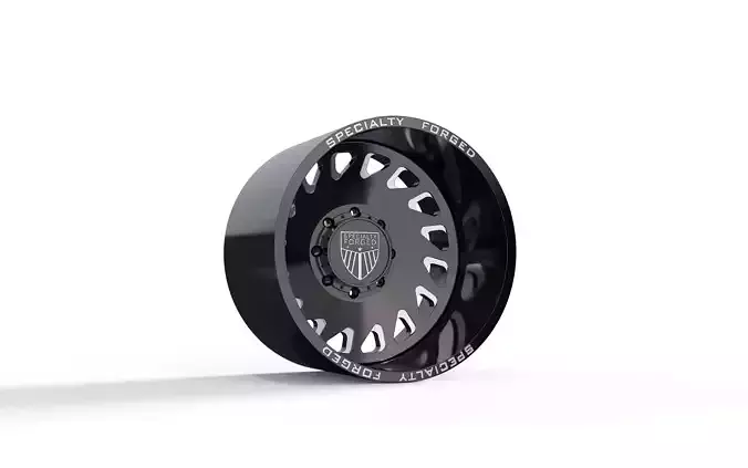 REAR SPECIALITY FORGED D001 WHEEL 3D MODEL