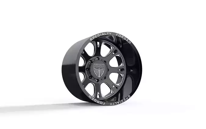 REAR SPECIALITY FORGED D002  WHEEL 3D MODEL