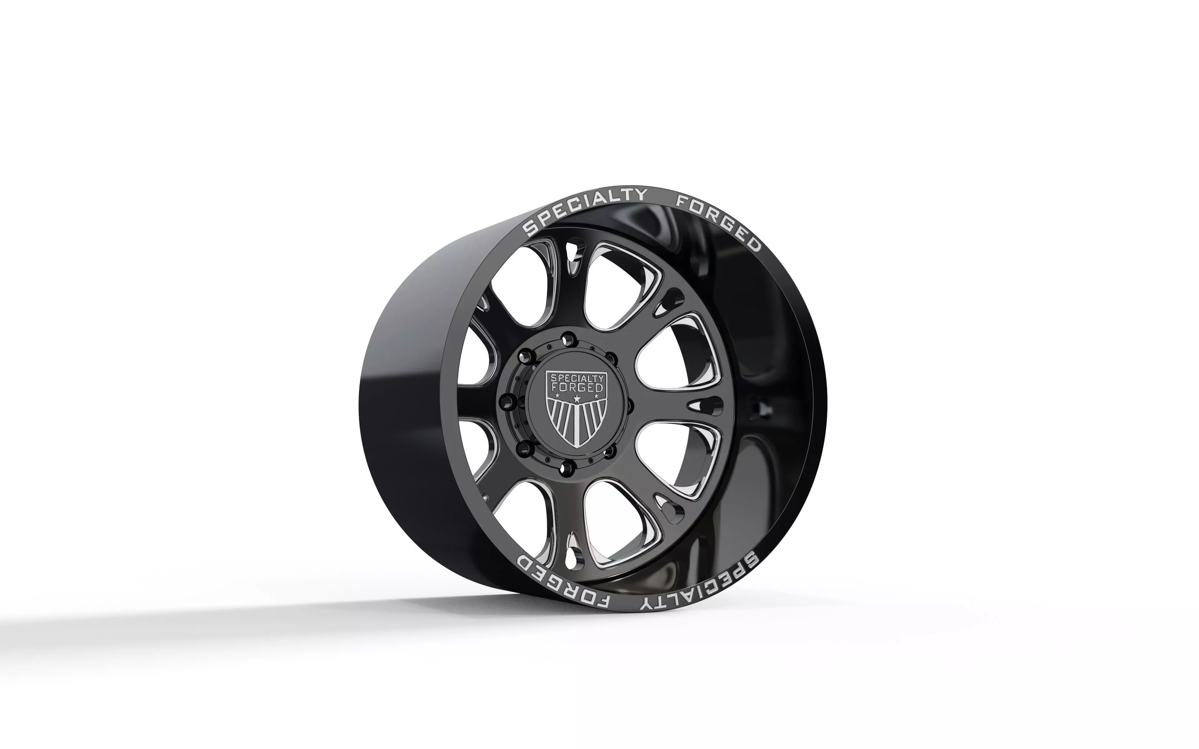 REAR SPECIALITY FORGED D002 WHEEL 3D MODEL 3D model