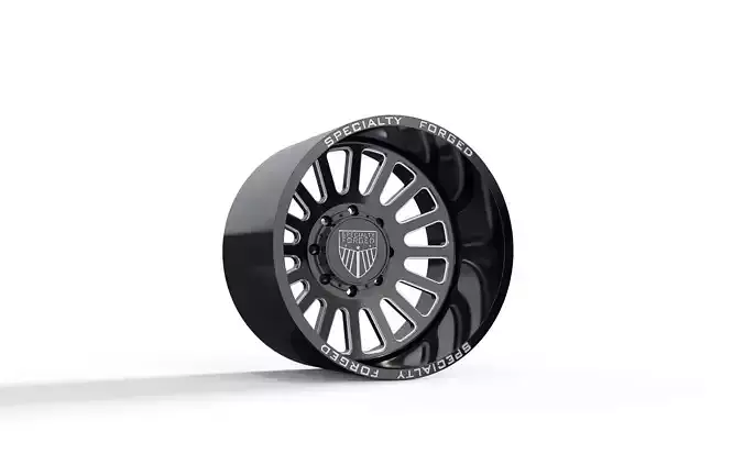 REAR SPECIALITY FORGED D004 WHEEL 3D MODEL