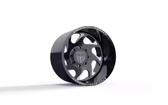 REAR SPECIALITY FORGED D006 WHEEL 3D MODEL