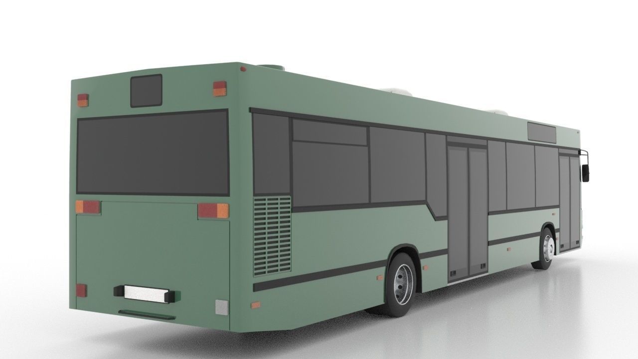 Avtomontaza-MAN A10 NL202 Low Low-poly 3D model_5