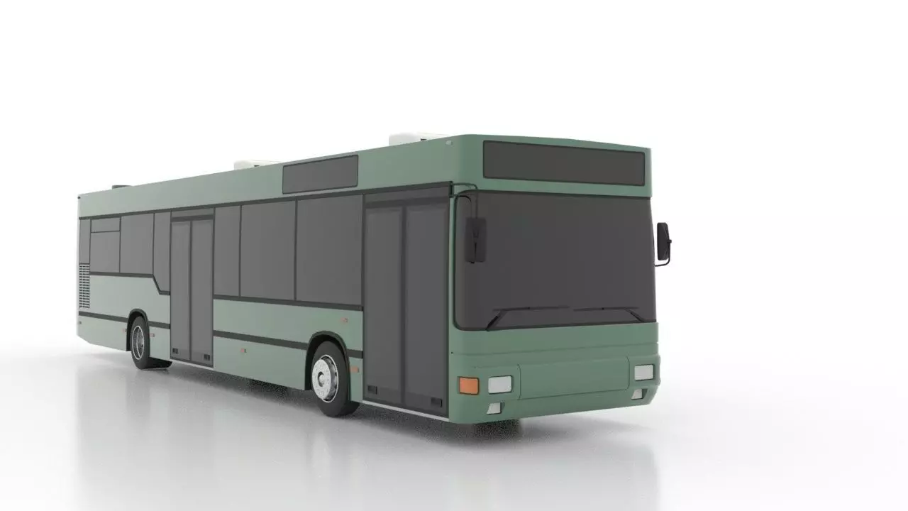 Avtomontaza-MAN A10 NL202 Low Low-poly 3D model_0