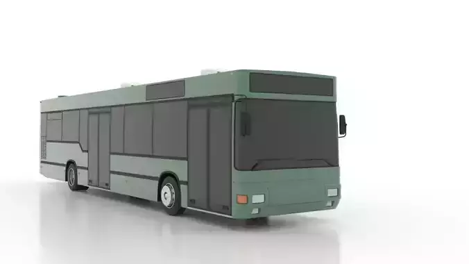 Avtomontaza-MAN A10 NL202 Low Low-poly 3D model