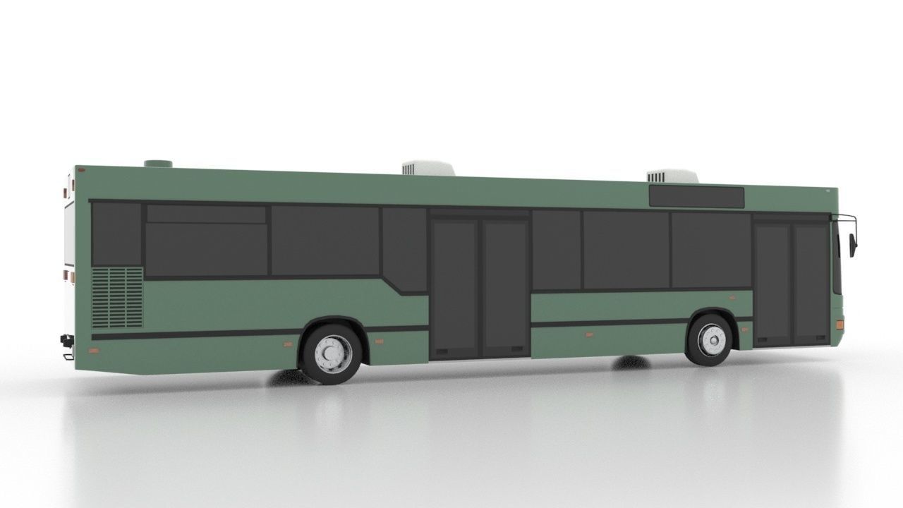 Avtomontaza-MAN A10 NL202 Low Low-poly 3D model_6