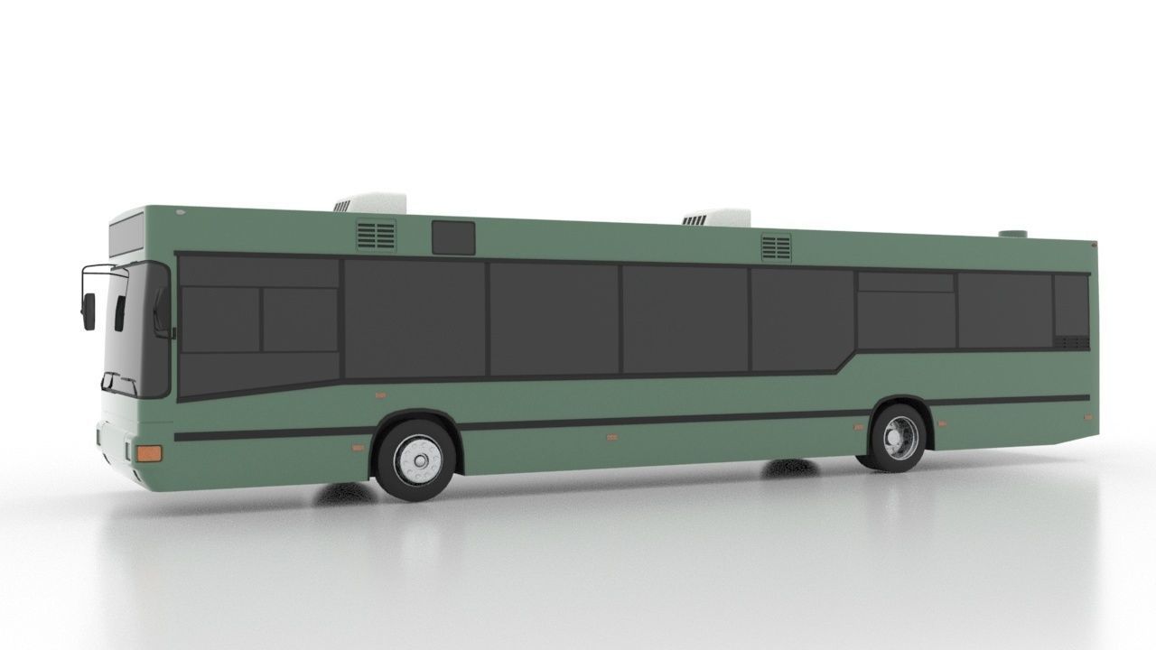 Avtomontaza-MAN A10 NL202 Low Low-poly 3D model_2