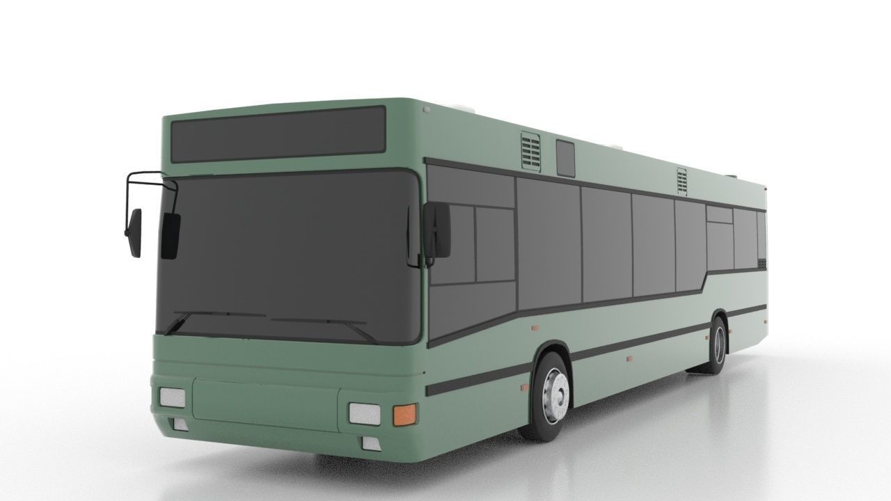 Avtomontaza-MAN A10 NL202 Low Low-poly 3D model_1