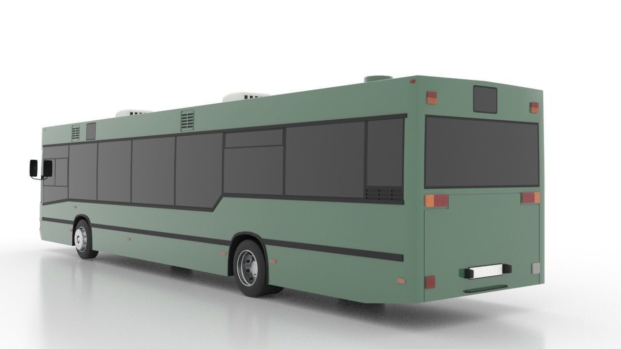 Avtomontaza-MAN A10 NL202 Low Low-poly 3D model_4