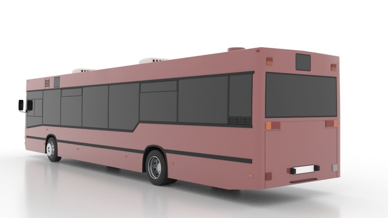 Avtomontaza - MAN A10 NL222 Low Low-poly 3D model_4