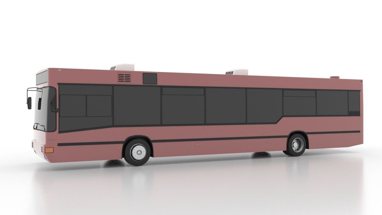 Avtomontaza - MAN A10 NL222 Low Low-poly 3D model_2