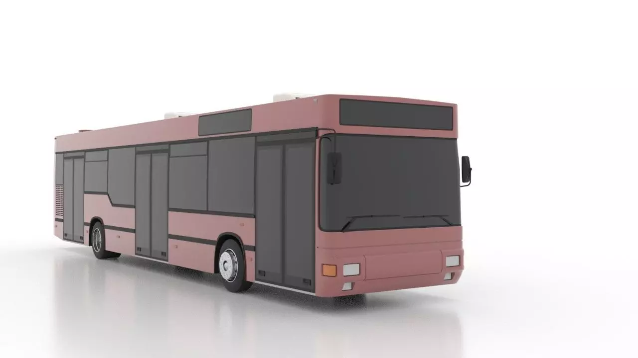 Avtomontaza - MAN A10 NL222 Low Low-poly 3D model_0