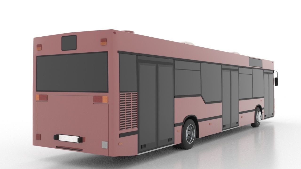 Avtomontaza - MAN A10 NL222 Low Low-poly 3D model_5