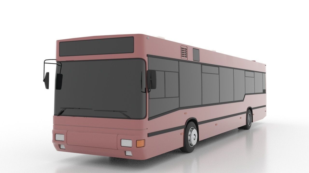 Avtomontaza - MAN A10 NL222 Low Low-poly 3D model_1