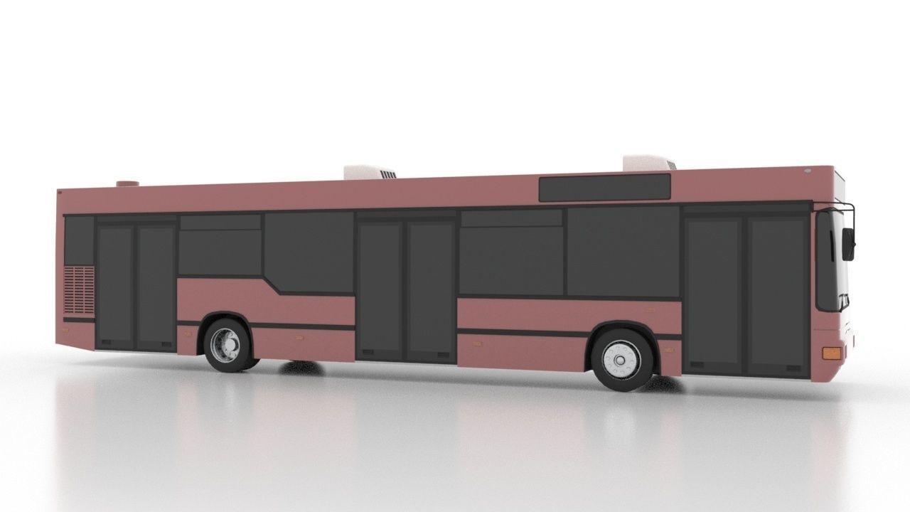 Avtomontaza - MAN A10 NL222 Low Low-poly 3D model_7