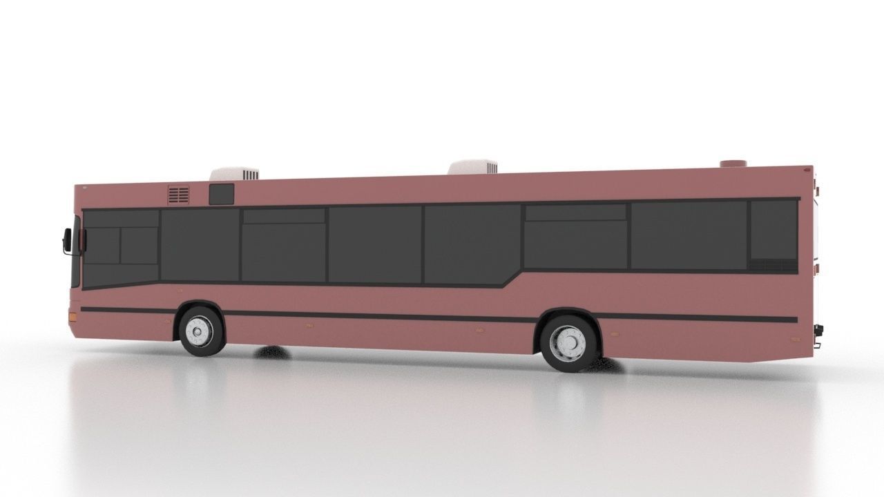 Avtomontaza - MAN A10 NL222 Low Low-poly 3D model_3