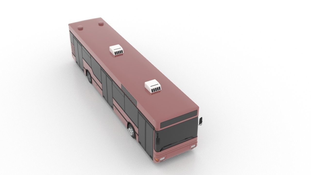 Avtomontaza - MAN A10 NL222 Low Low-poly 3D model_8