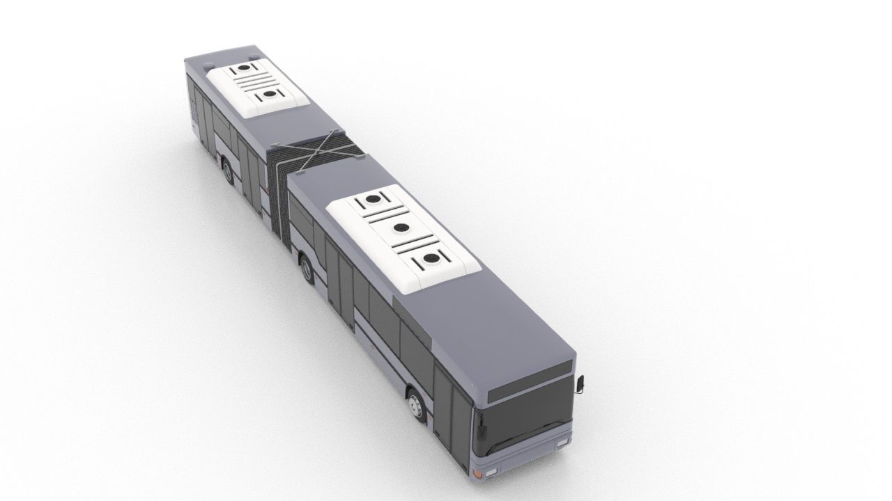 Avtomontaza - MAN A11 NG312 Low Low-poly 3D model_8