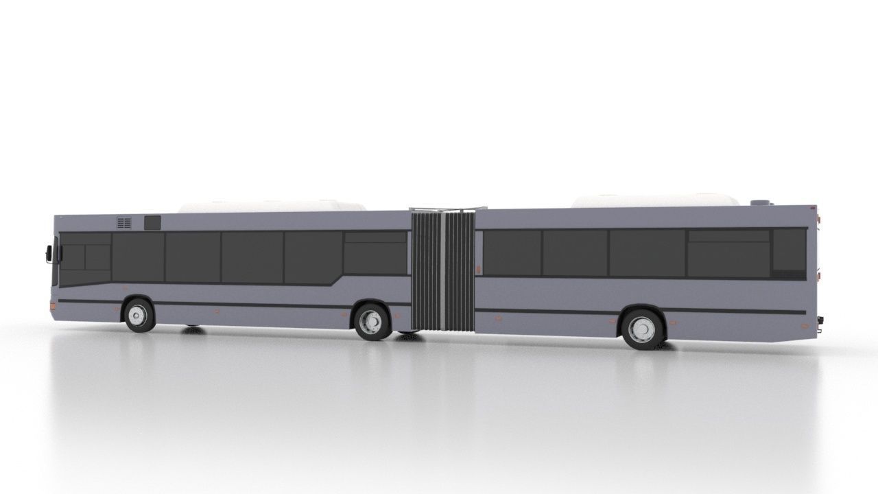 Avtomontaza - MAN A11 NG312 Low Low-poly 3D model_3