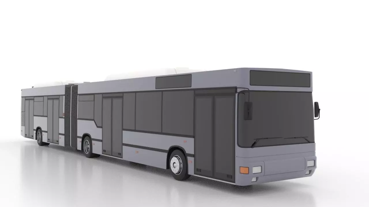 Avtomontaza - MAN A11 NG312 Low Low-poly 3D model_0