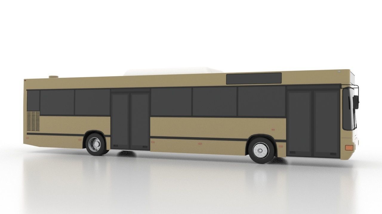 Avtomontaza - MAN A12 EL262 Low Low-poly 3D model_7