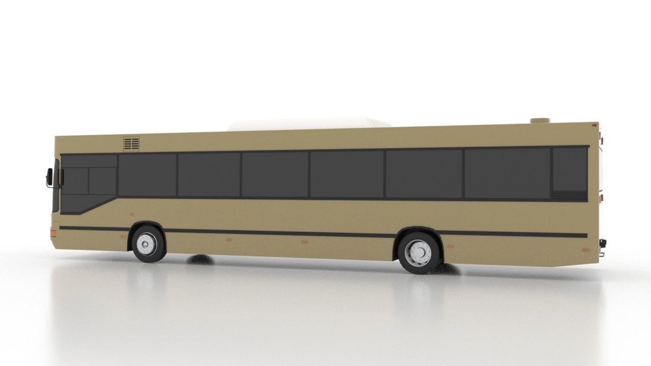 Avtomontaza - MAN A12 EL262 Low Low-poly 3D model_3