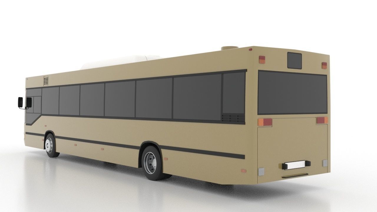 Avtomontaza - MAN A12 EL262 Low Low-poly 3D model_4