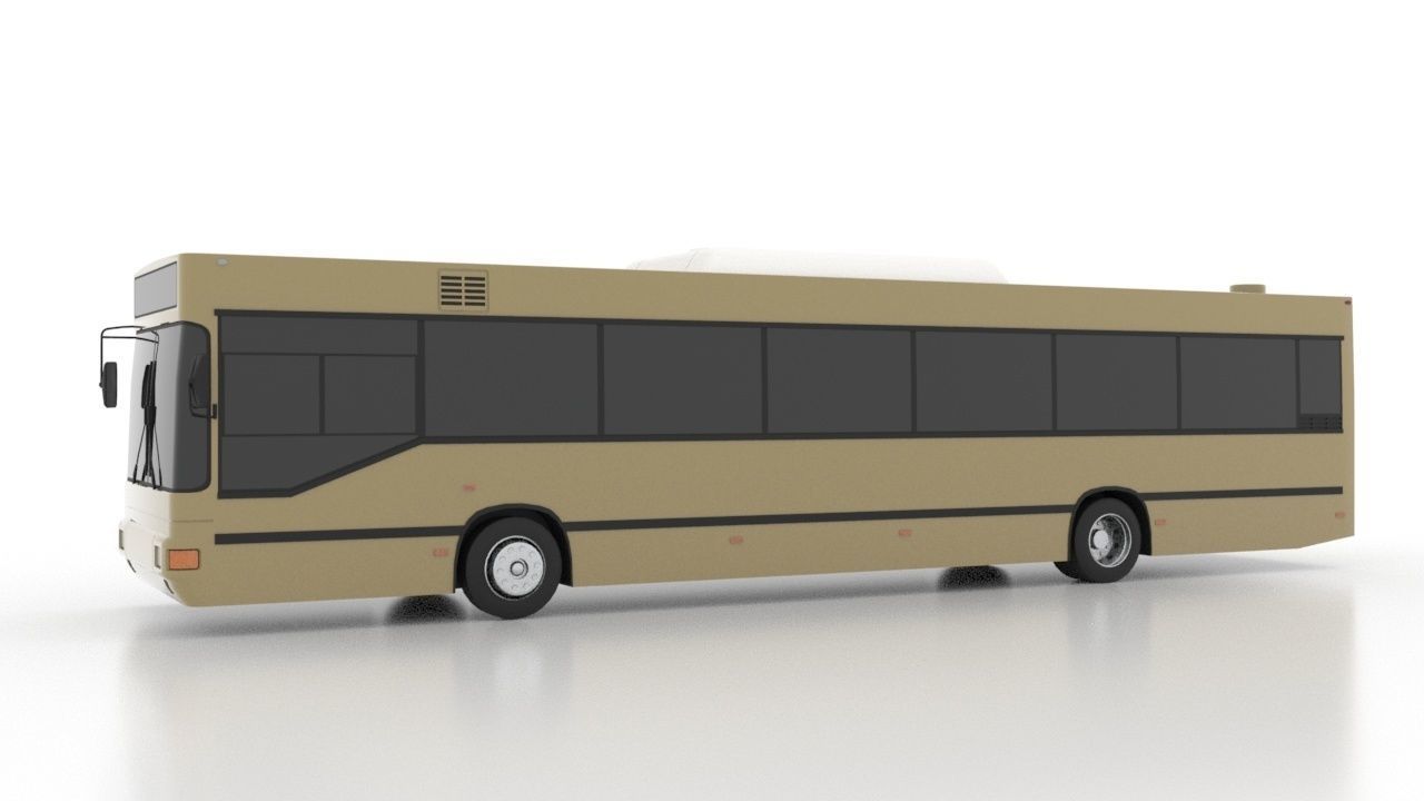 Avtomontaza - MAN A12 EL262 Low Low-poly 3D model_2