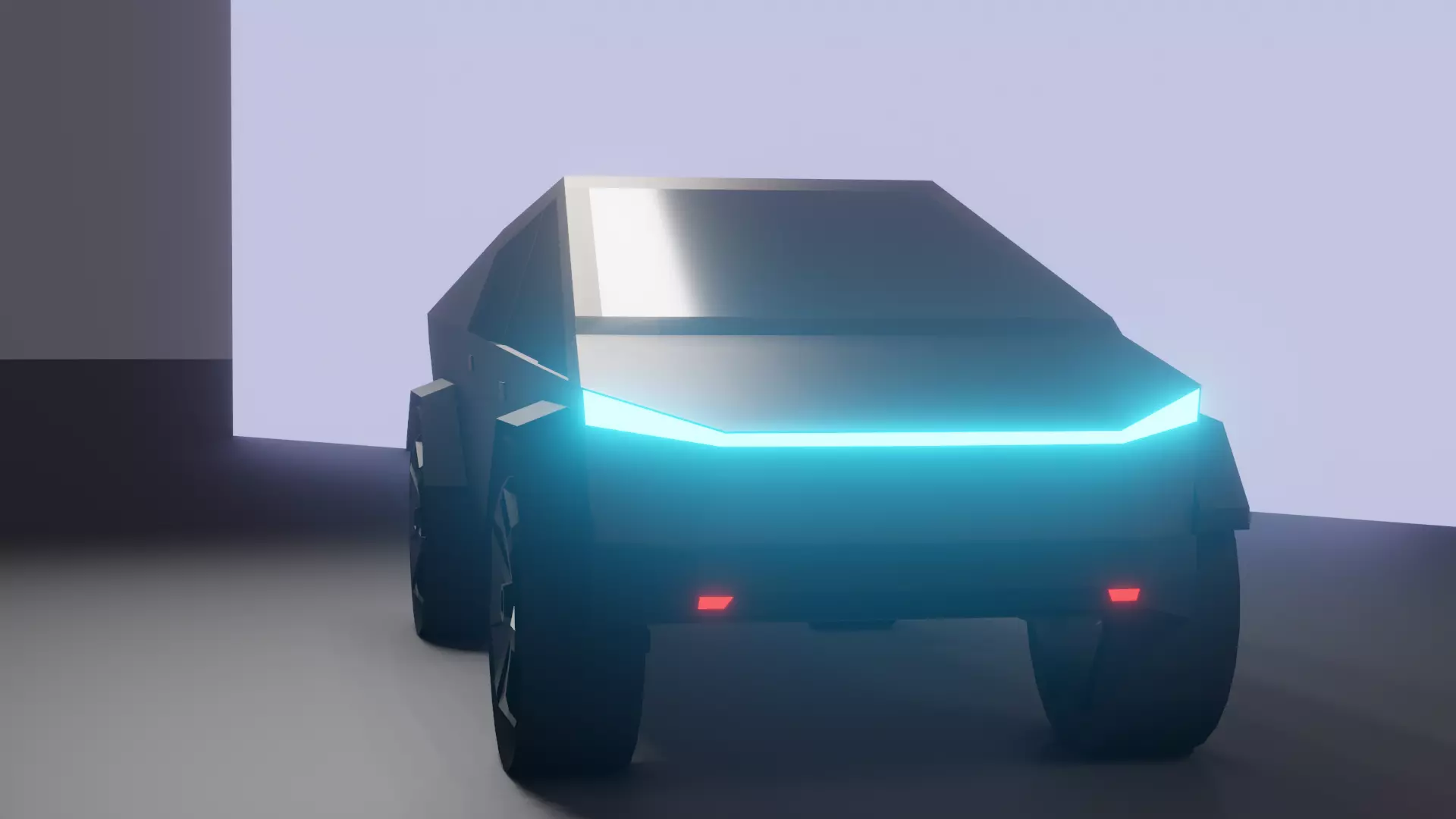 Kyberpunk tesla 3D model_0