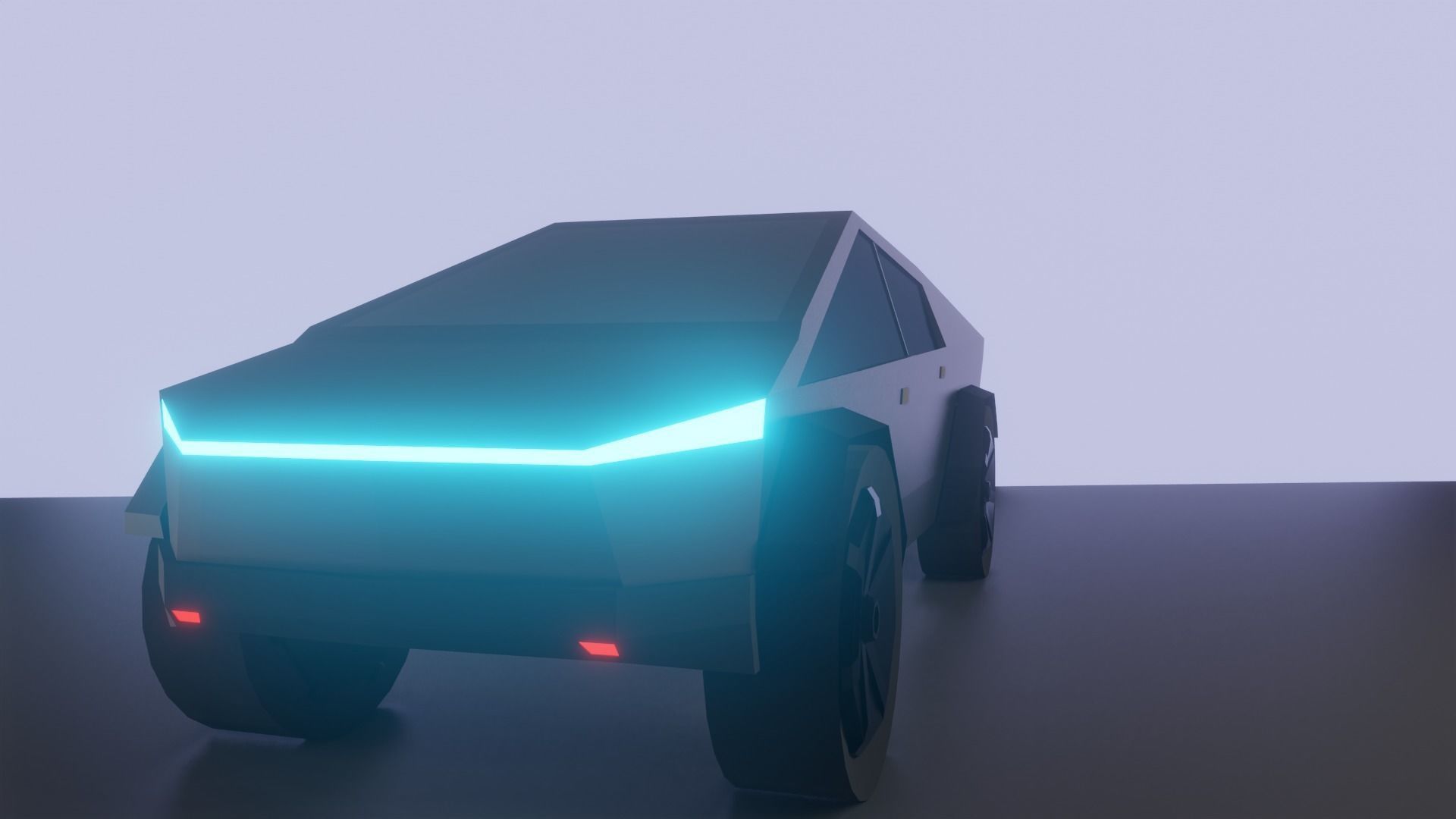 Kyberpunk tesla 3D model_6