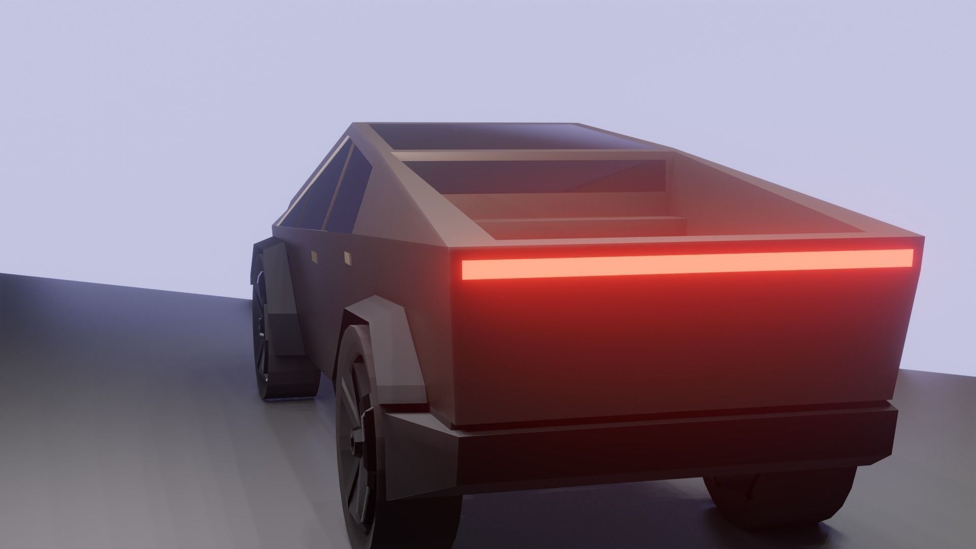 Kyberpunk tesla 3D model_13