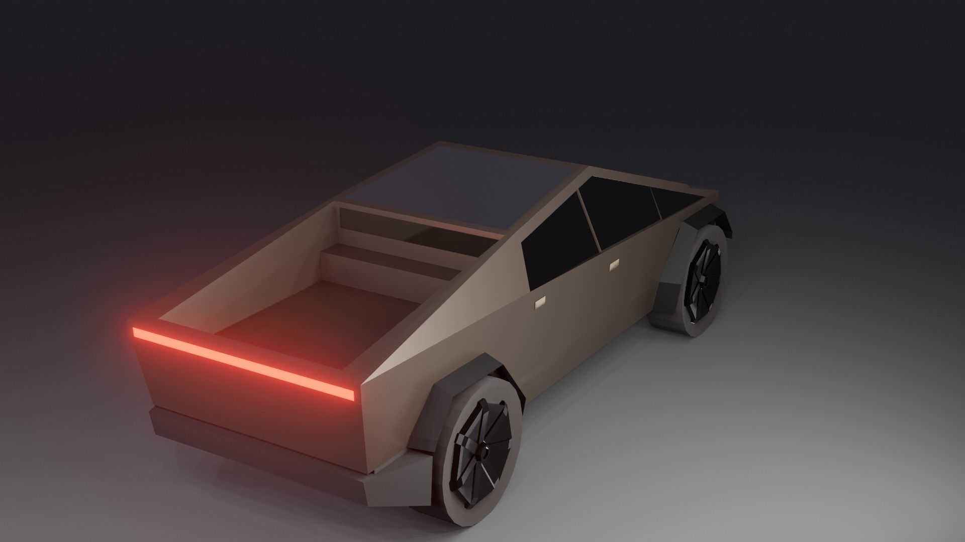 Kyberpunk tesla 3D model_11