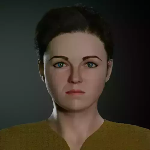 Hoda Ramzy  Realistic Character female 3D model