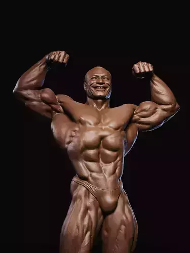 Lee Haney Tribute  3D print model